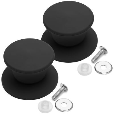 Universal Pot Pan Lid Handle Replacement Pack Of Two Silicone Heat Resistant And