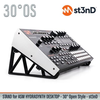 STAND for ASM HYDRASYNTH DESKTOP - 30° - Open Style