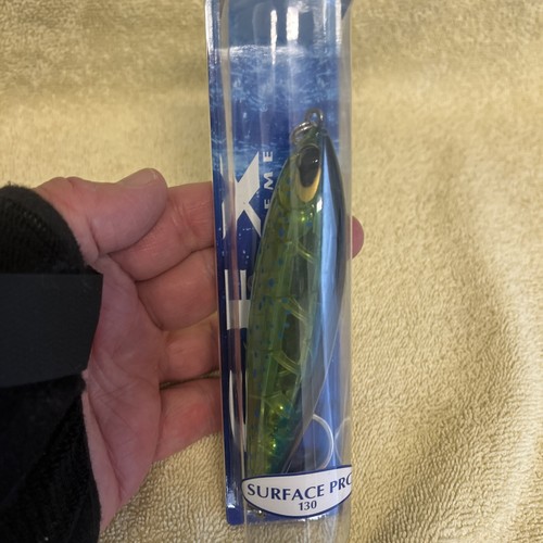 Williamson Lures Surface Pro 130, Dorado-Mahi, 1-5/8oz, 5.25” Long, Salt-Fresh