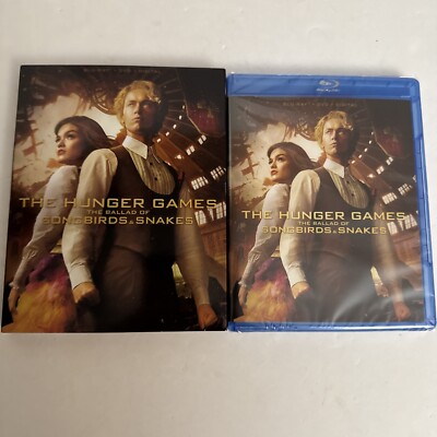 Hunger Games: Ballad of Songbirds & Snakes Blu-Ray/DVD/Digital/Slipcover - NEW