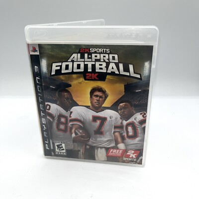 All-Pro Football 2K8 PS3 Complete In Box (Sony PlayStation 3, 2007) 2K Sports