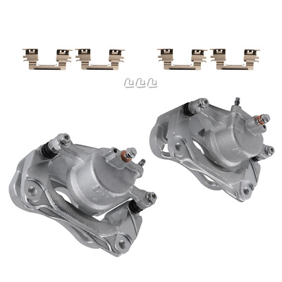 Front Left+Right Disc Brake Caliper w/ Bracket Set for Toyota Sienna 2004-2010