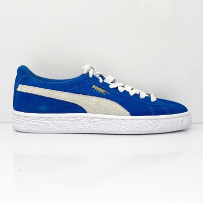 

Puma Boys Suede 355110 02 Синяя повседневная обувь Кроссовки Размер 6C, Синий, Suede