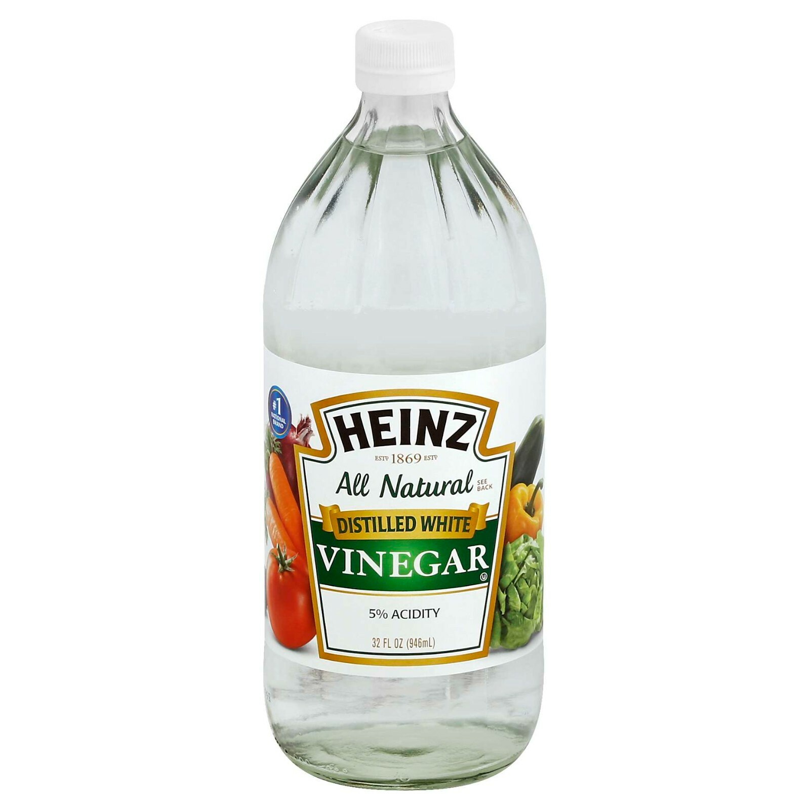 Heinz All Natural Distilled White Vinegar 32oz (946ml) eBay