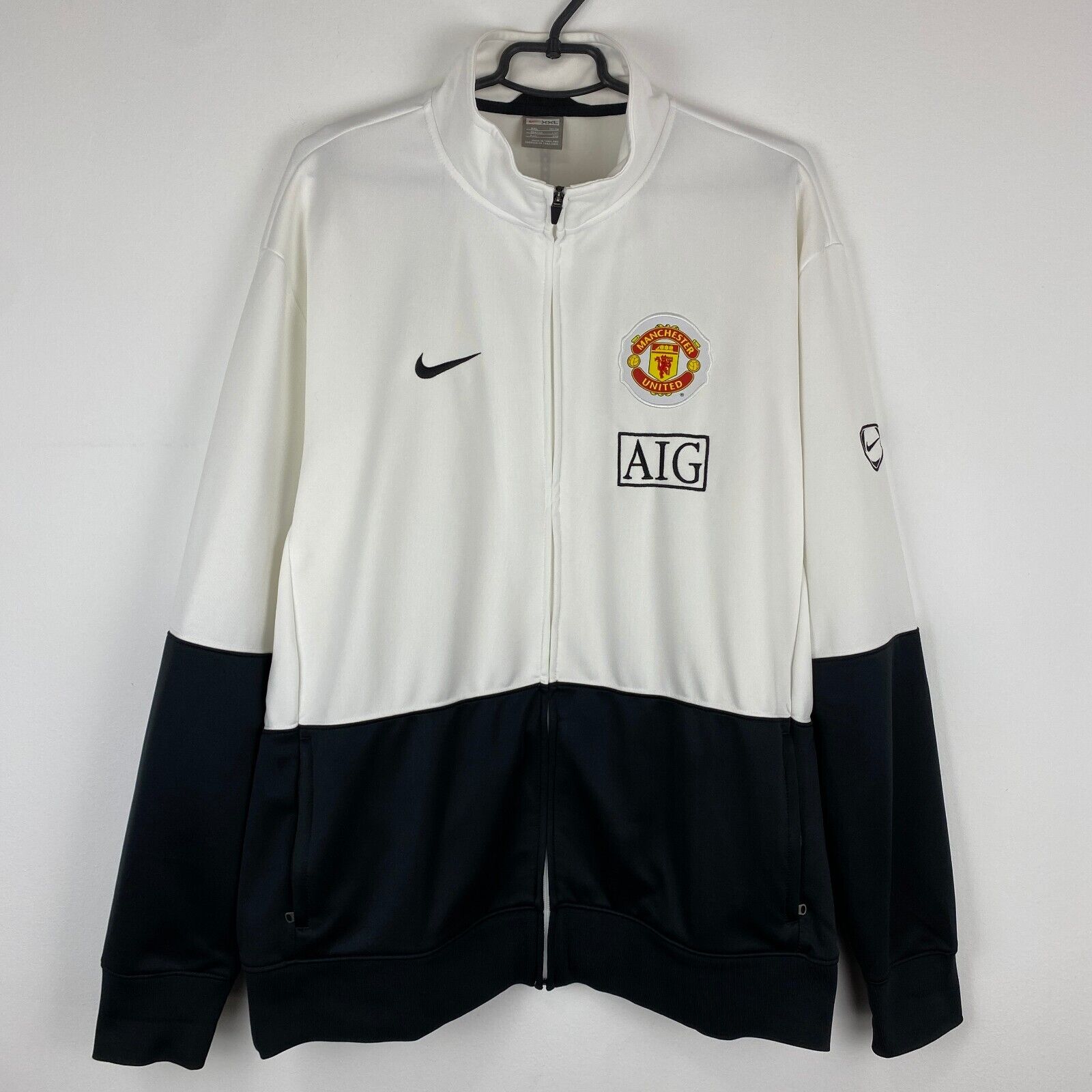 Manchester United 2009-2010 Nike Track Jacket Football Manchester United 2009-2010 Nike Track Jacket Football