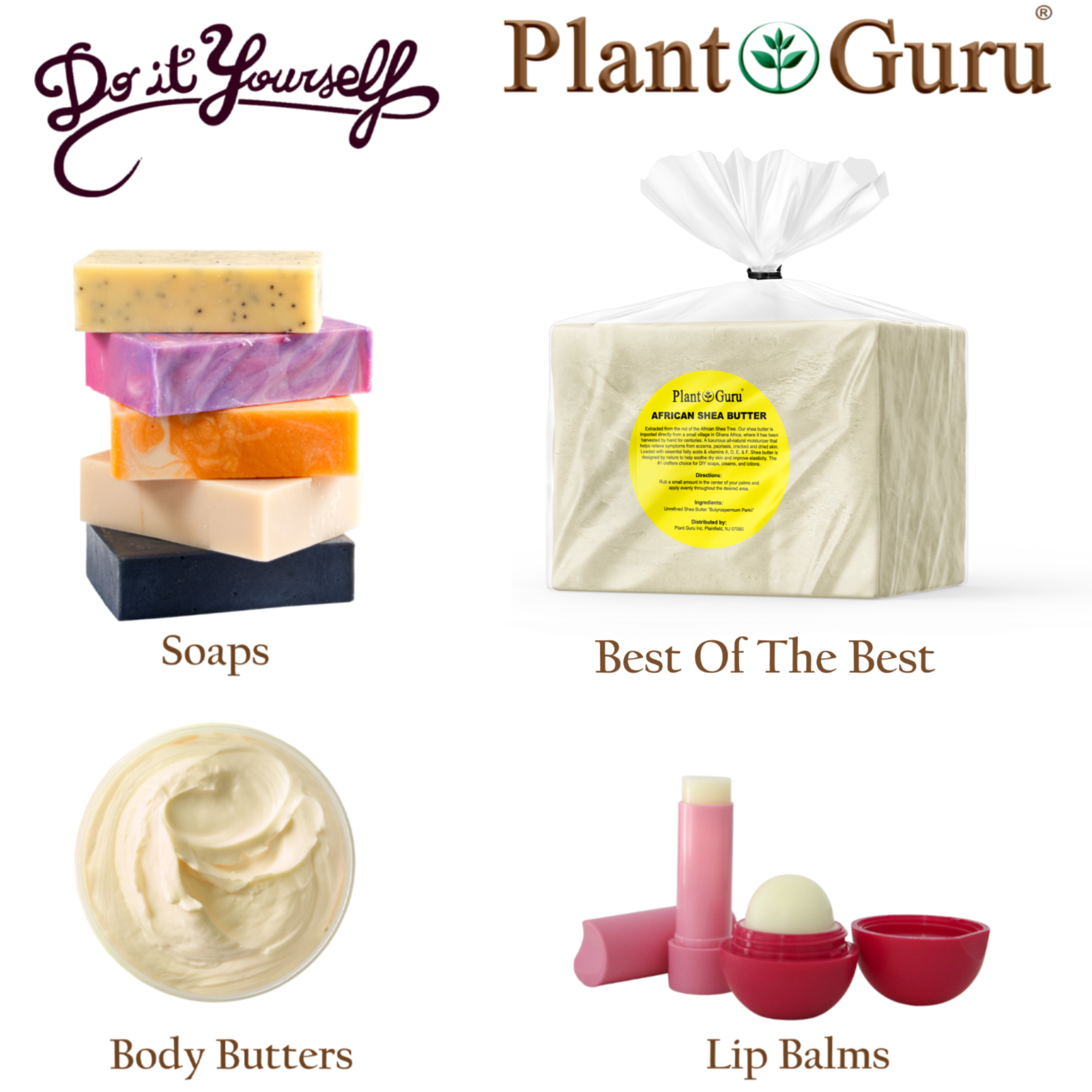 Raw African Shea Butter 100% Pure Organic Unrefined Natural Bulk Wholesale