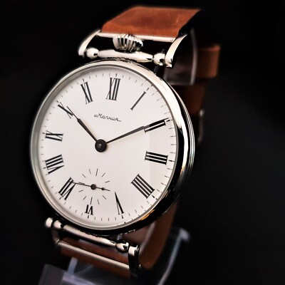 Vintage Watch USSR MARRIAGE 3602 Dress Men's mechanism 18 Jewels