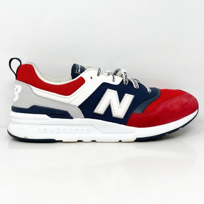 

New Balance Boys 997H GR997HEA Красная повседневная обувь Кроссовки Размер 6,5 М, Красный, 997H