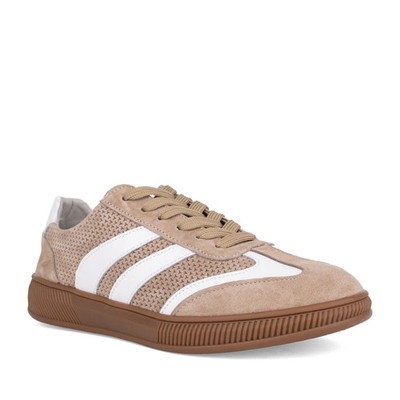 La Conte Damen Beige Wildleder Sneaker Freizeit LAC6582-26156BEI