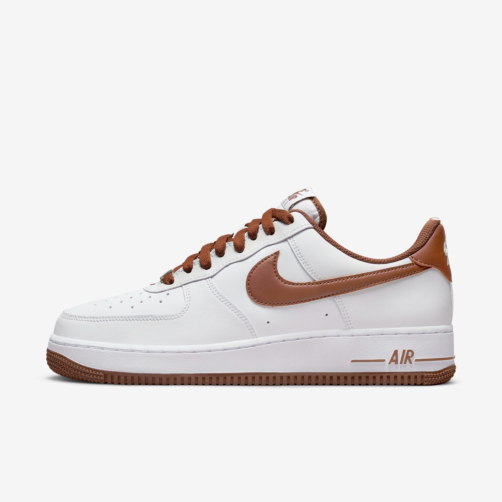 

Мужские кроссовки Nike Air Force 1 07 Pecan DH7561-100, White/pecan, Nike Air Force 1