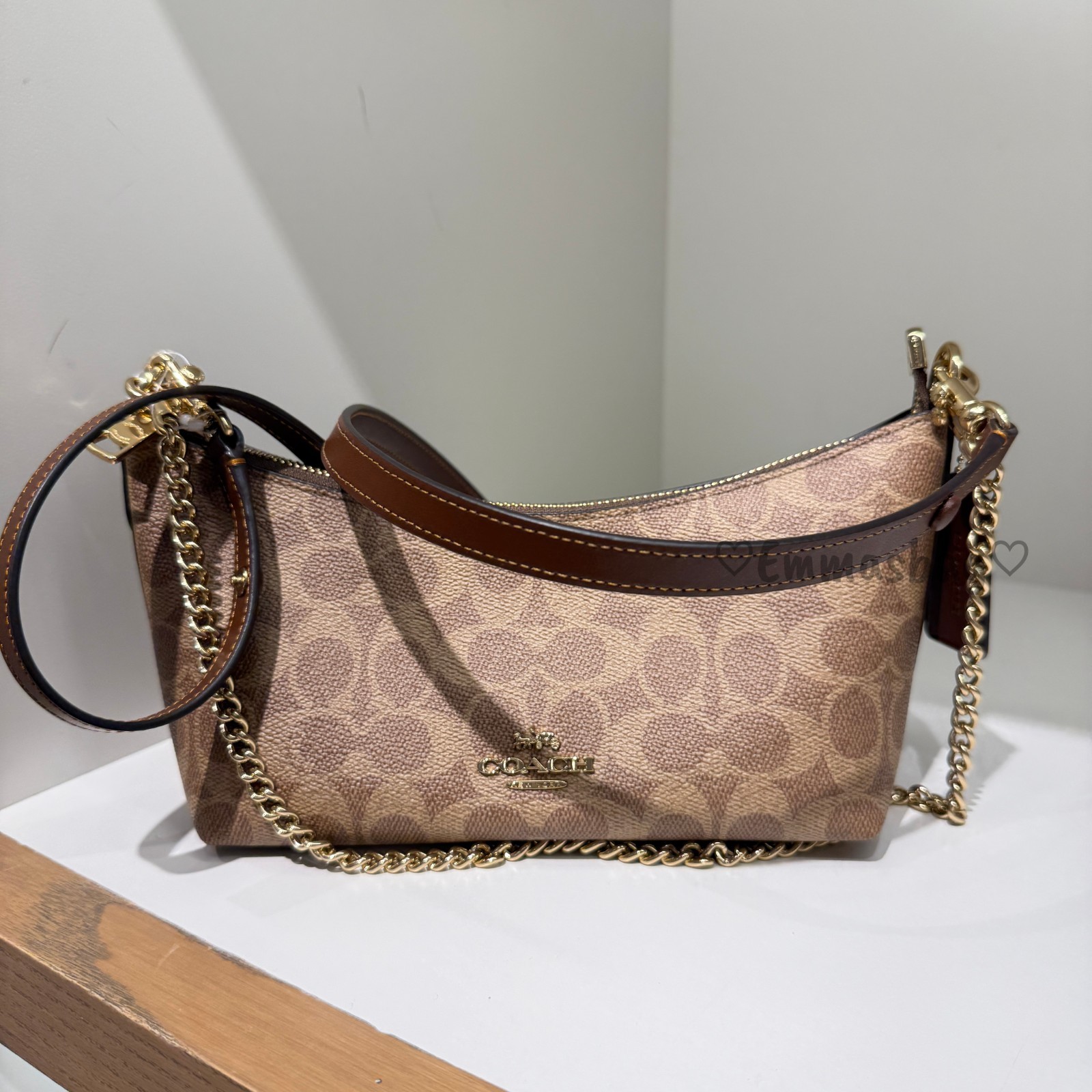 バッグ Coach Signature satin bag champagne gold $_57.JPG?set_id=880000500F