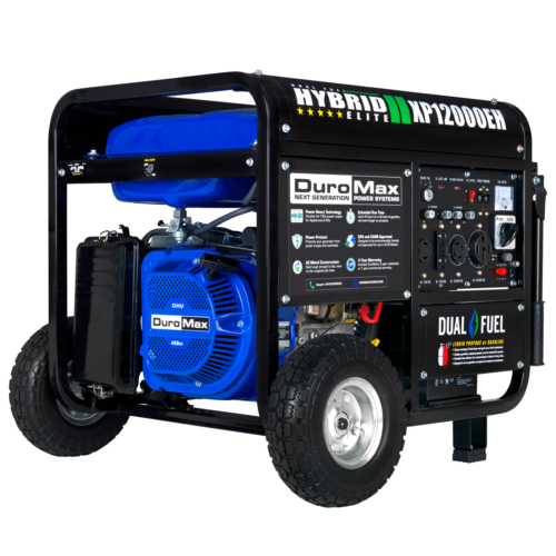 DuroMax XP12000EH 12,000 Watt Portable Dual Fuel Gas Propane