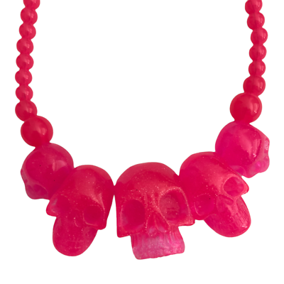 Kreepsville 666 skull necklace sale
