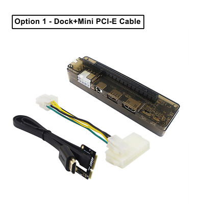 External Laptop Graphics PCI E EXP GDC Video Card Dock NGFF V8.5 NGFF M.2 A UE