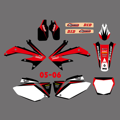 MX Graphics Decals Stickers Kits For Honda CRF450R 2005-2006 crf 450r