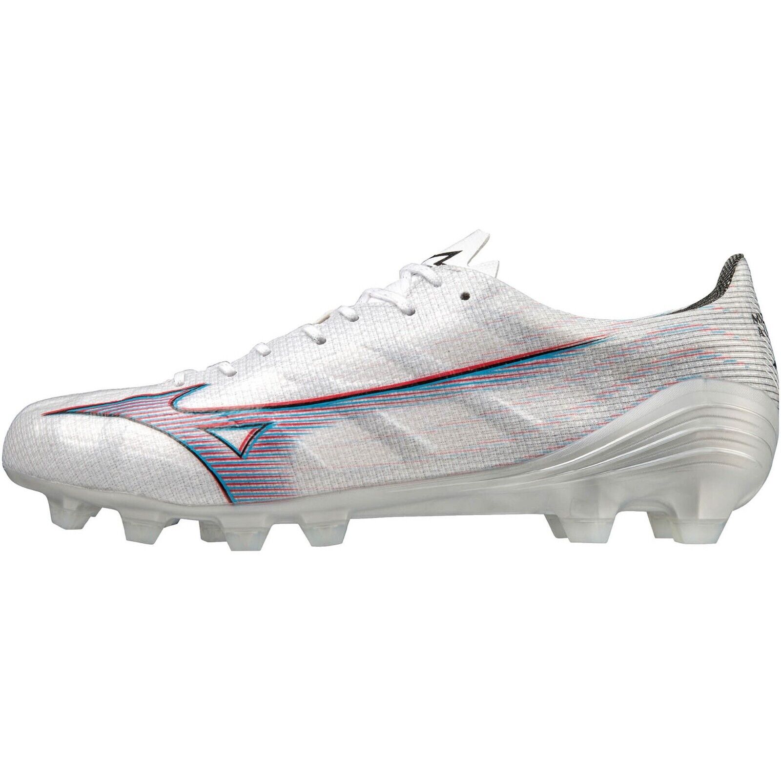 MIZUNO ALPHA PRO P1GA2364 09 White Ignition Red Blue Soccer MIZUNO ALPHA PRO P1GA2364 09 White Ignition Red Blue Soccer