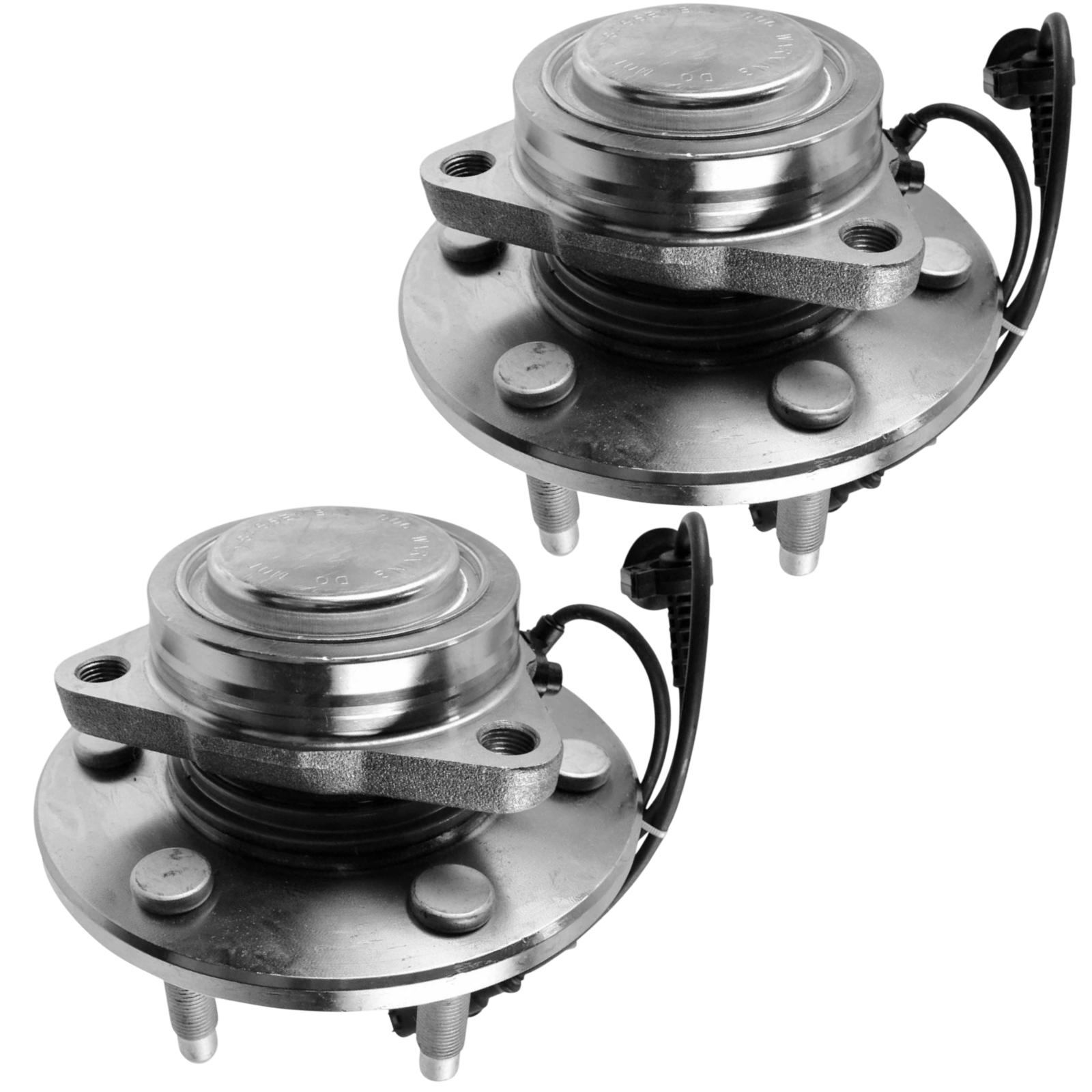Front Wheel Bearing Hubs for Silverado GM GMC Sierra 1500 Tahoe 2WD Set 2pcs