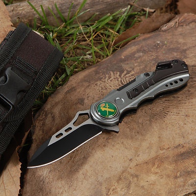 NAVAJA TACTICA GUARDIA CIVIL, 19461 HOJA 8 CM ROMPEVIDRIOS MILITAR KNIVES