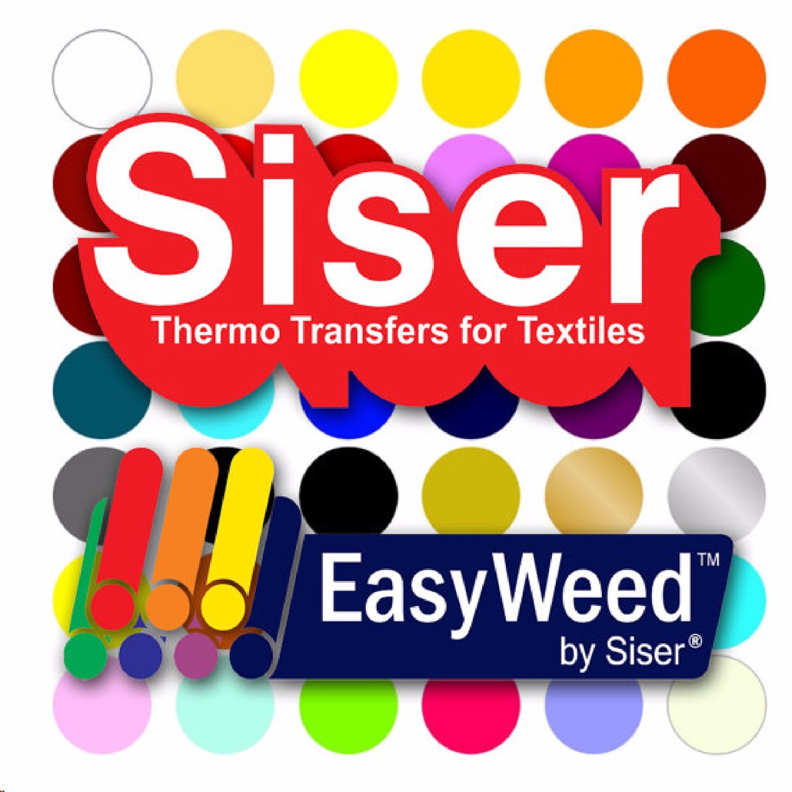 Siser Easyweed Heat Transfer Vinyl Tshirt /Textile Thin Htv 12