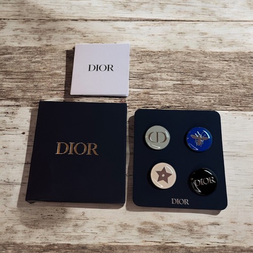 美品 Dior CDロゴ SV925 ピンズ ブローチ バッチ クリスチャン