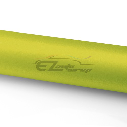 【Frosted Film】 Neon Yellow Glass Bathroom Window Security Privacy Sticker Sheet