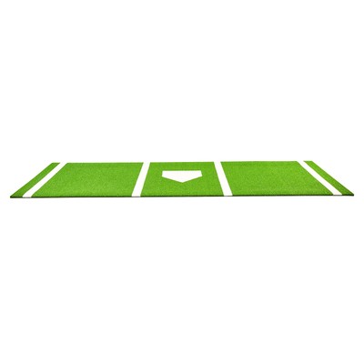 VEVOR 10'x3.8' Baseball Softball Hitting Batting Mat Indoor Outdoor Training