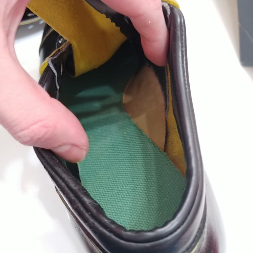 Spot Bilt Ripple Sole Leather Coach Shoes Vintage 1960s 50s Sport 8 CS34 Dr Hack