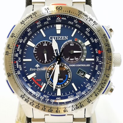 CITIZEN Promaster Sky EcoDrive CB5000-50L Blue Radio Men's Watch New in Box