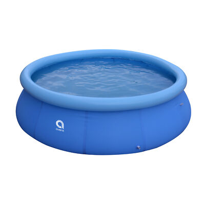 JLeisure 17807 10 Ft x 30'' Prompt Set Inflatable Outdoor Backyard Swimming Pool