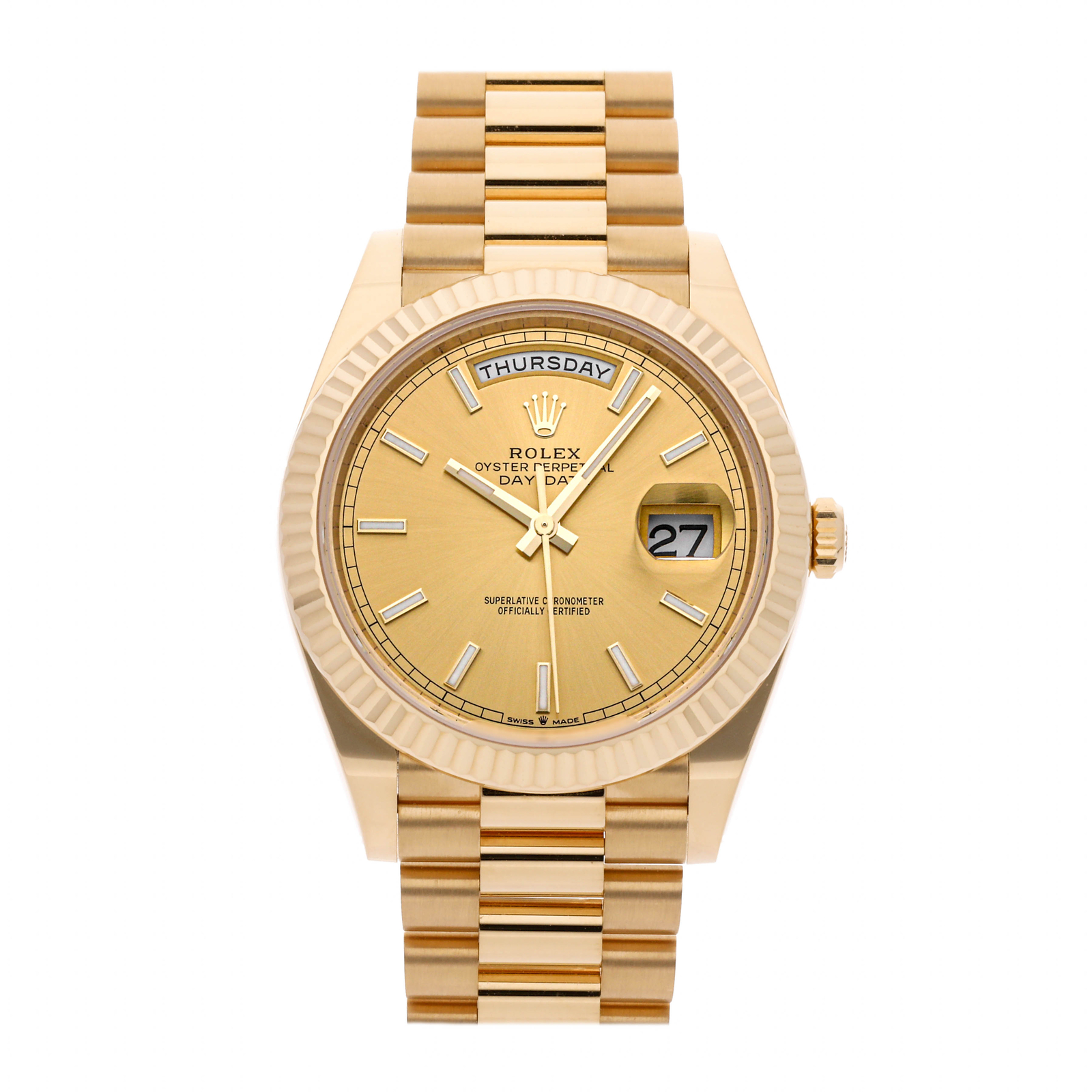 rolex day date gold for sale