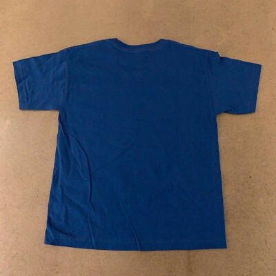 Alstyle Apparel & Activewear Boys T-Shirt Blue 001 Me Myself Crew Cotton M New