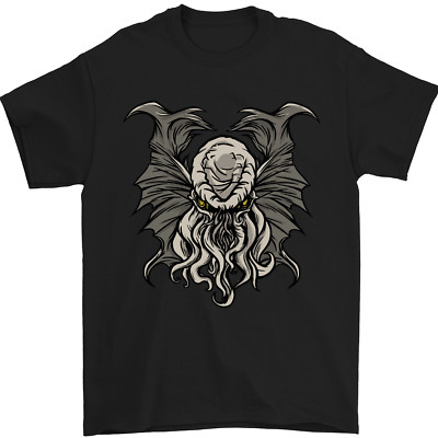 Cthulhu Entity Kraken Mens T-Shirt 100% Cotton