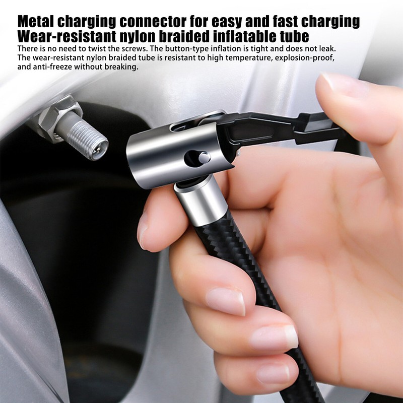 Air Compressor Portable Pump For Car Tire Inflator Cars Multipurpose Home 12V US