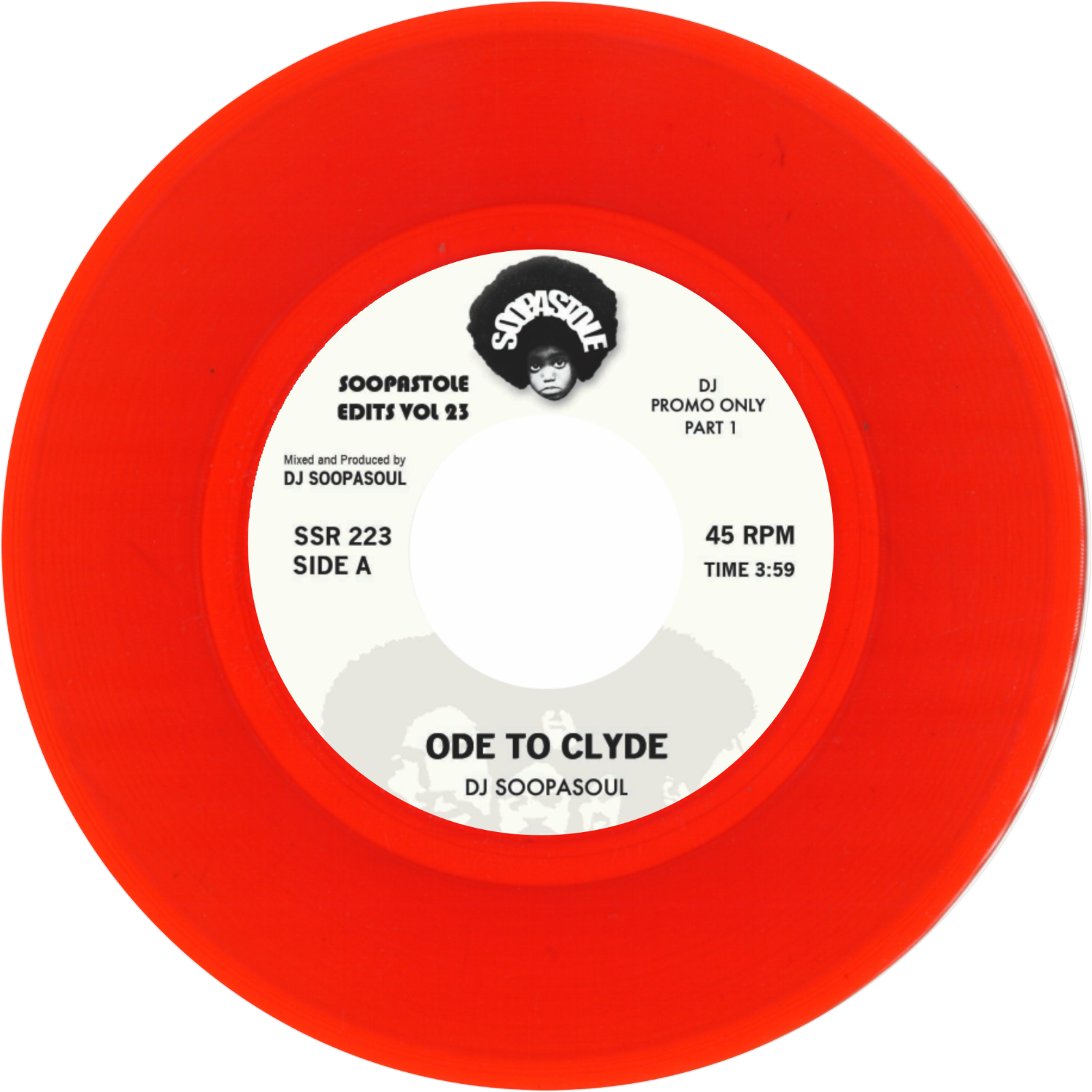 Soopasoul / Ode to Clyde (Limited Red Vinyl, 2023 Repress) Soopasoul / Ode to Clyde (Limited Red Vinyl, 2023 Repress)