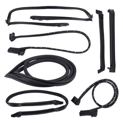 Full Weather strip Front Windshield Weatherstrip for Chevy Corvette C4 1990-1996