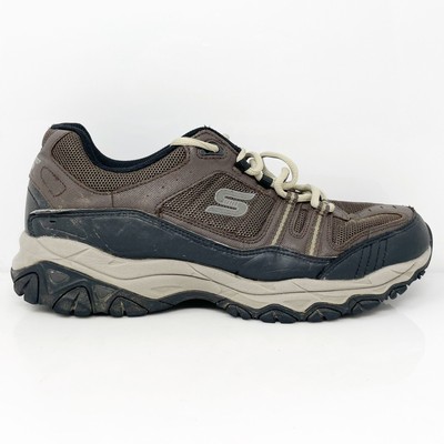 

Skechers Mens After Burn Memory Fit 50124 Коричневая повседневная обувь Кроссовки Размер 11, Коричневый, After Burn Memory Fit