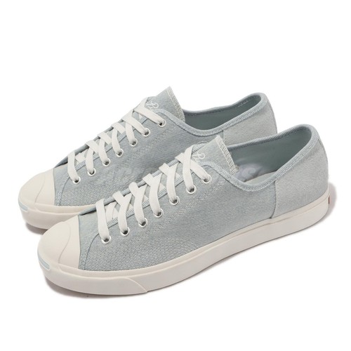 

Converse Jack Purcell Washed Denim Bright Blue Мужская повседневная обувь унисекс 171947C, Синий, Jack Purcell