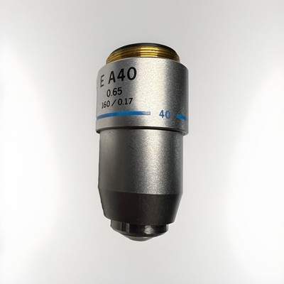 Olympus Japan E A40 0.65 160/0.17 40x Microscope Objective 
