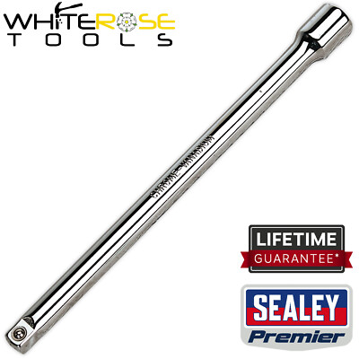 Sealey Extension Bar 200mm 3/8''Sq Drive Premier Socket Garage Automotive