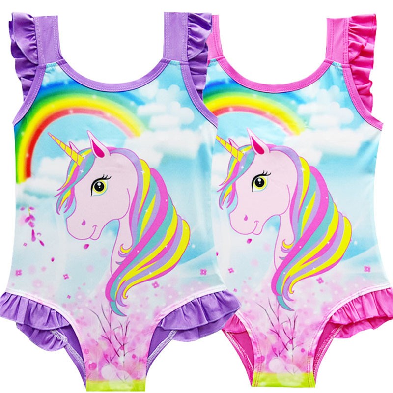 unicorn swimming costumes