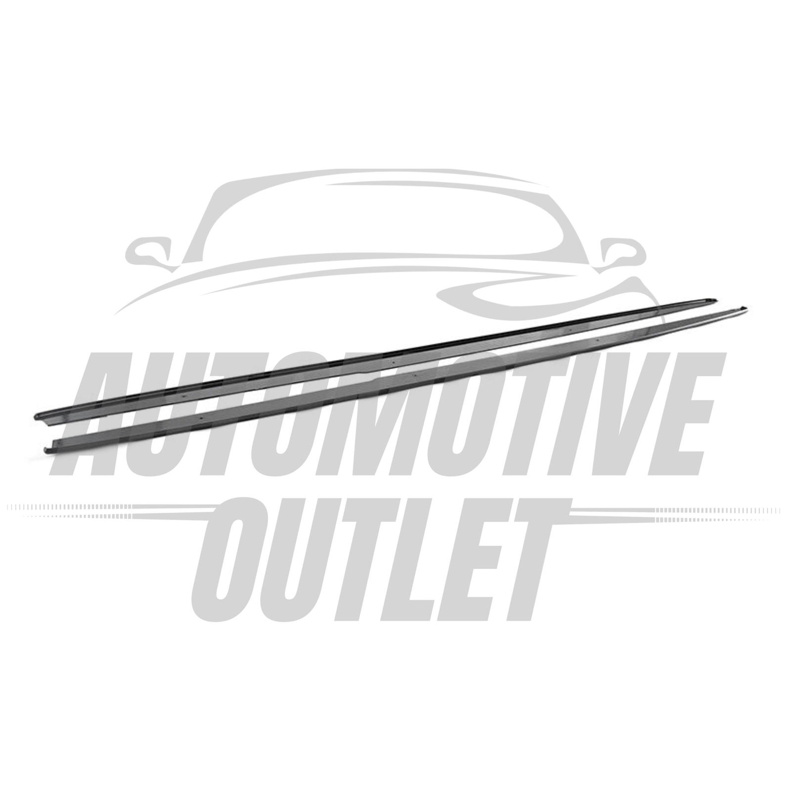 SIDE SKIRT EXTENSIONS GLOSS BLACK M PERFORMANCE SPORT FOR BMW 3 SERIES F30 11-19 8
