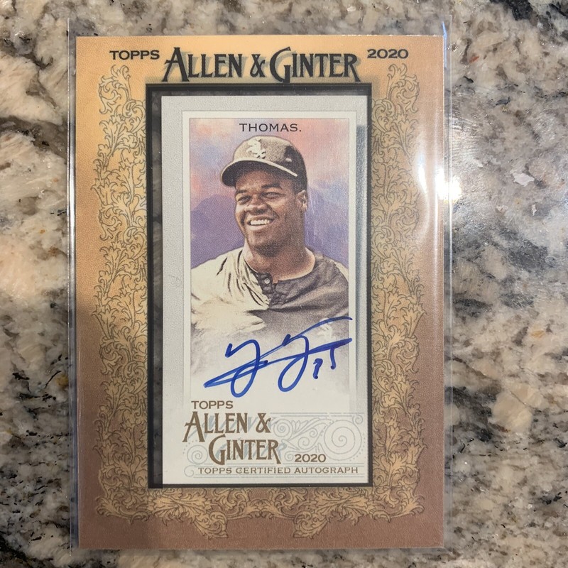 2020 Topps Allen and Ginter Baseball Checklist Chicago White Sox