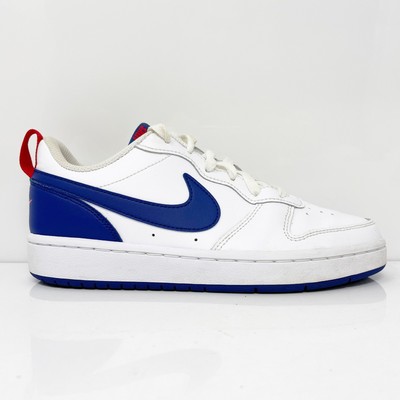 

Белые повседневные кроссовки Nike Boys Court Borough Low 2 BQ5448-113, размер 5 лет, Белый, Court Borough Low 2