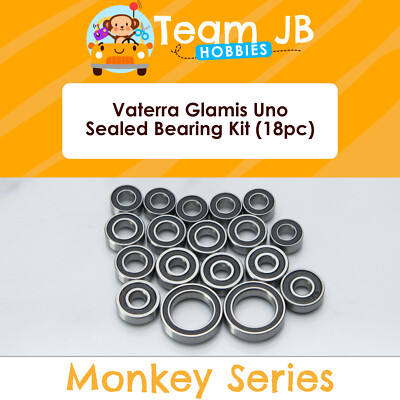 Vaterra Glamis Uno - 18 Pcs Rubber Sealed Bearings Kit