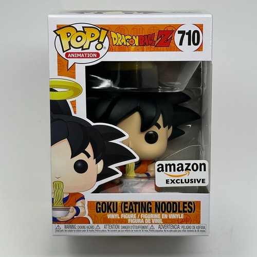 Funko Pop GOKU EATING NOODLES Amazon Exclusive DRAGON BALL Z
