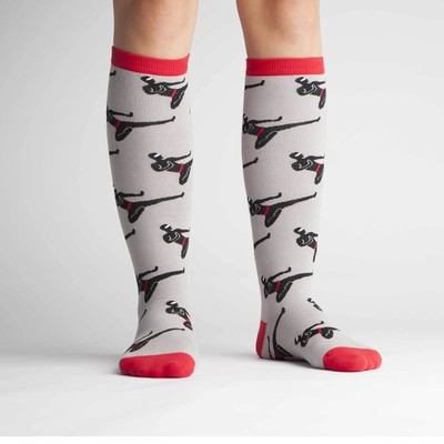 Ninjas on Women's Knee High Socks by Sock It To Me