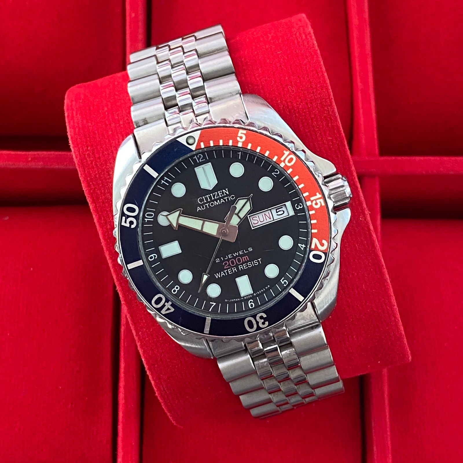 TECHNOS TSM-412 PEPSI ベゼルDIVERS STYLE TECHNOS TSM-412 PEPSI Bezel DIVERS STYLE Wristwatch | eBay