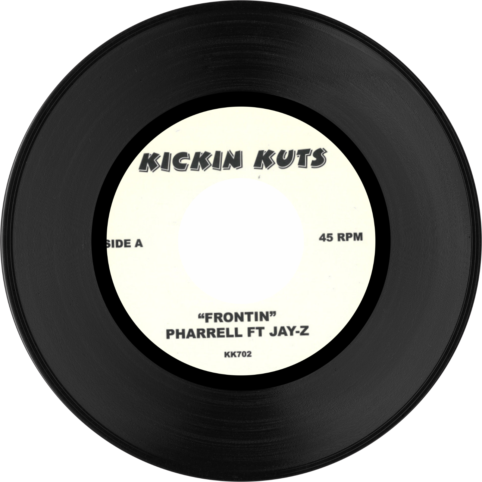 Pharrell, Jay Z / Frontin' b/w LaLaLa Pharrell, Jay Z / Frontin' b/w LaLaLa