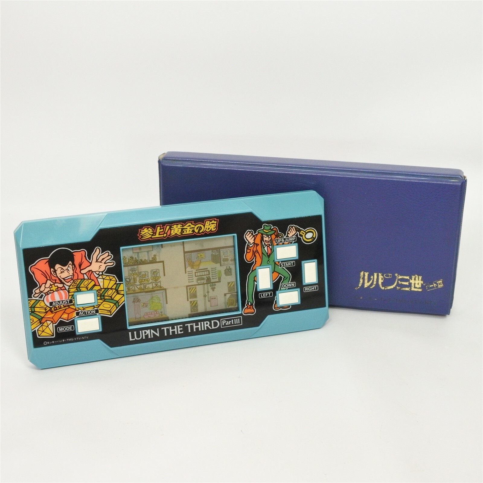 LCD LUPIN THE 3RD Third Epoch Game Watch Handheld Console Tested