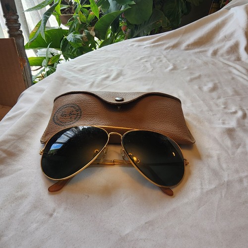 【vintage】50-60s B&L RAY-BAN U.S.A Vintage Ray Ban B&L 1960's 1/20 10k GF 62mm Aviator USA - Etsy